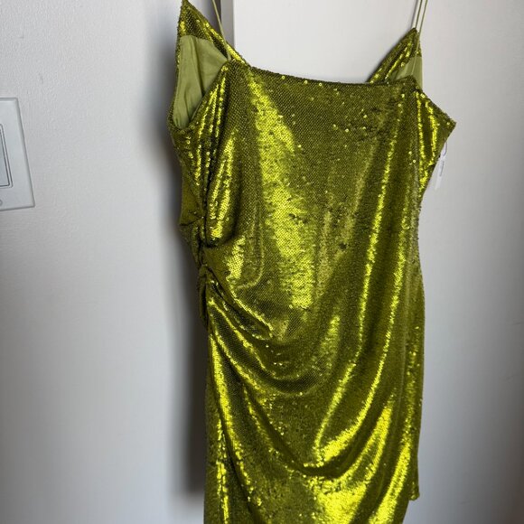 GAUGE81 Almora draped sequined tulle mini dress - Picture 6 of 6